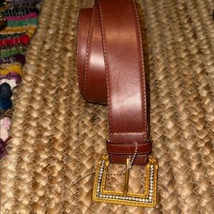Vitanuova Italy leather belt